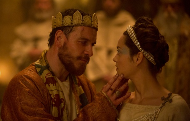 Das Ehepaar Macbeth (Michael Fassbender und Marion Cotillard)
